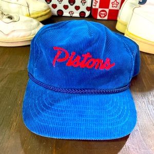 Very Rare Corduroy Pistons Script